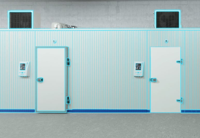 Flush, semi-rebated and overlapping: aspects and advantages of the various types of cold room doors